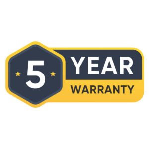 5 Year Product Guarantee